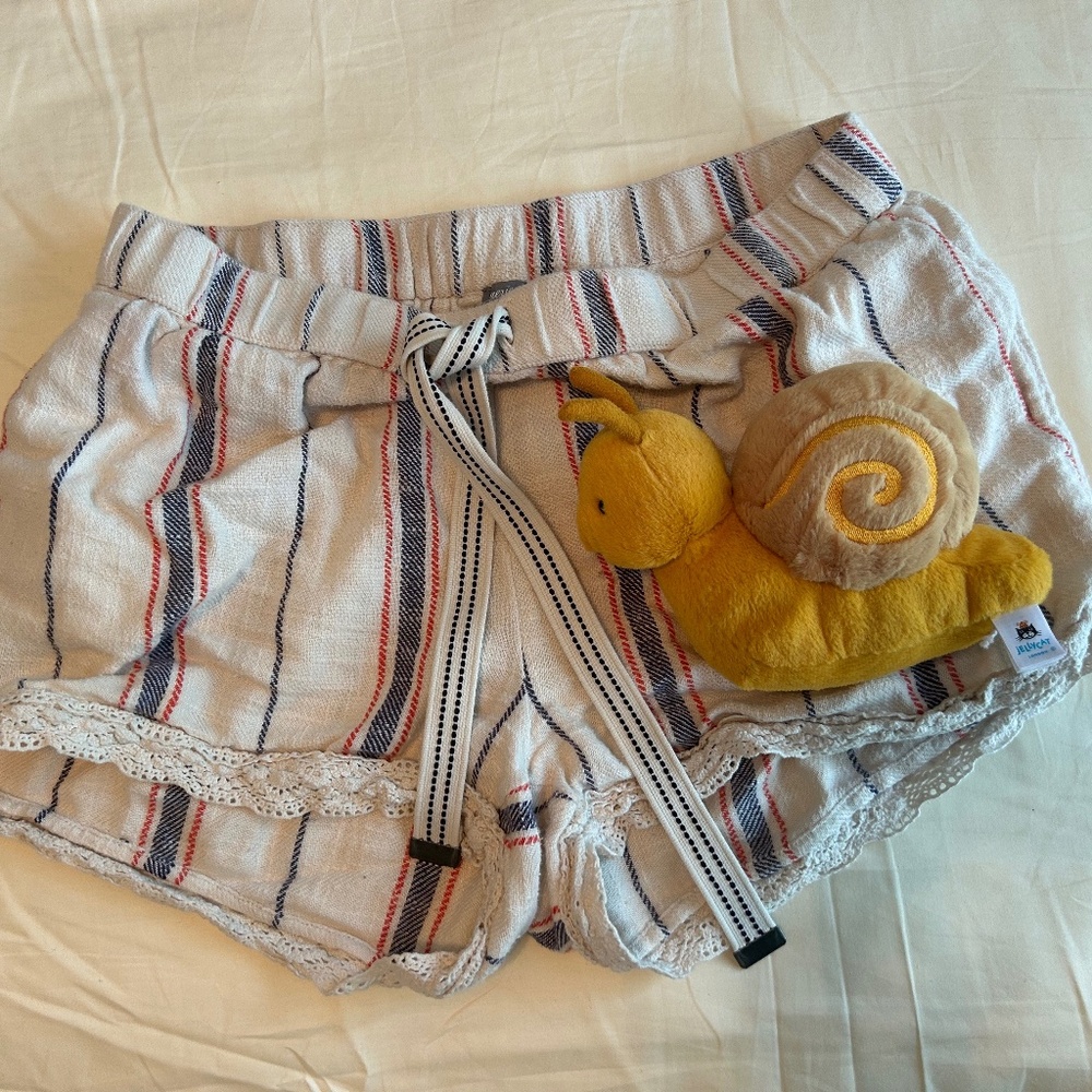 AERIE cotton lace shorts - S